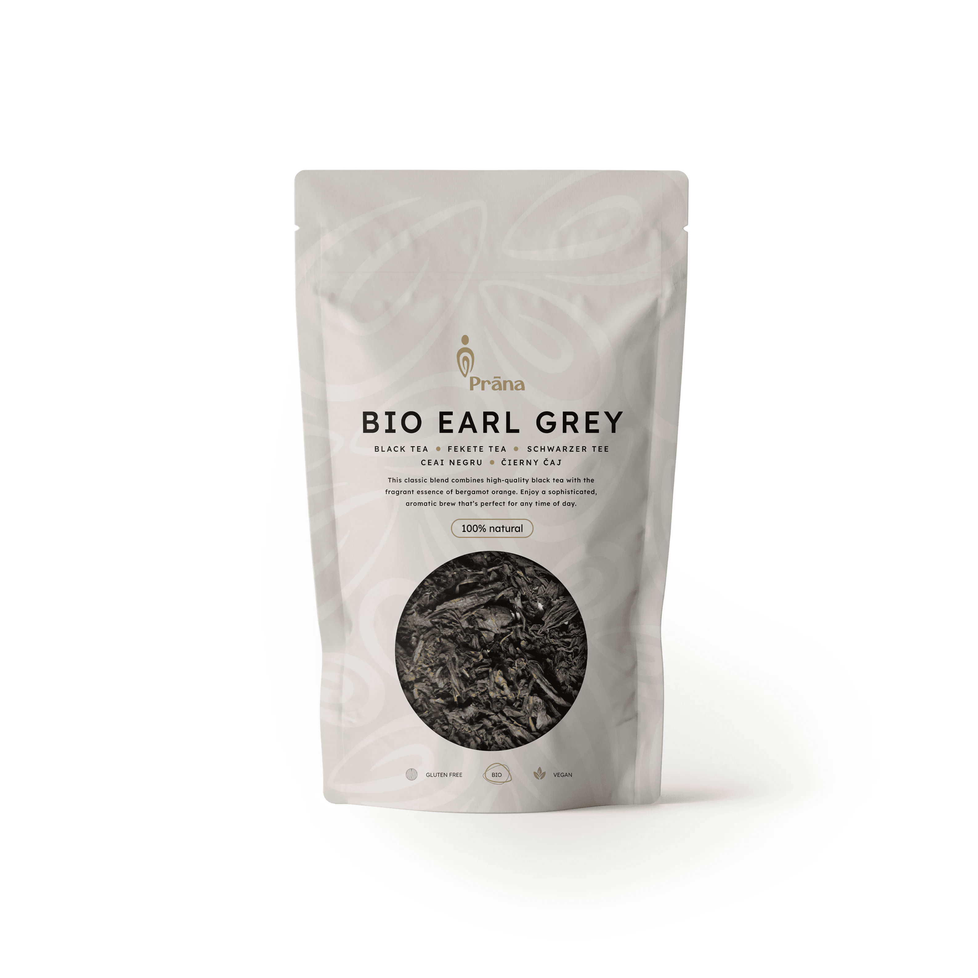 Prana bio earl grey čierny čaj 100 g