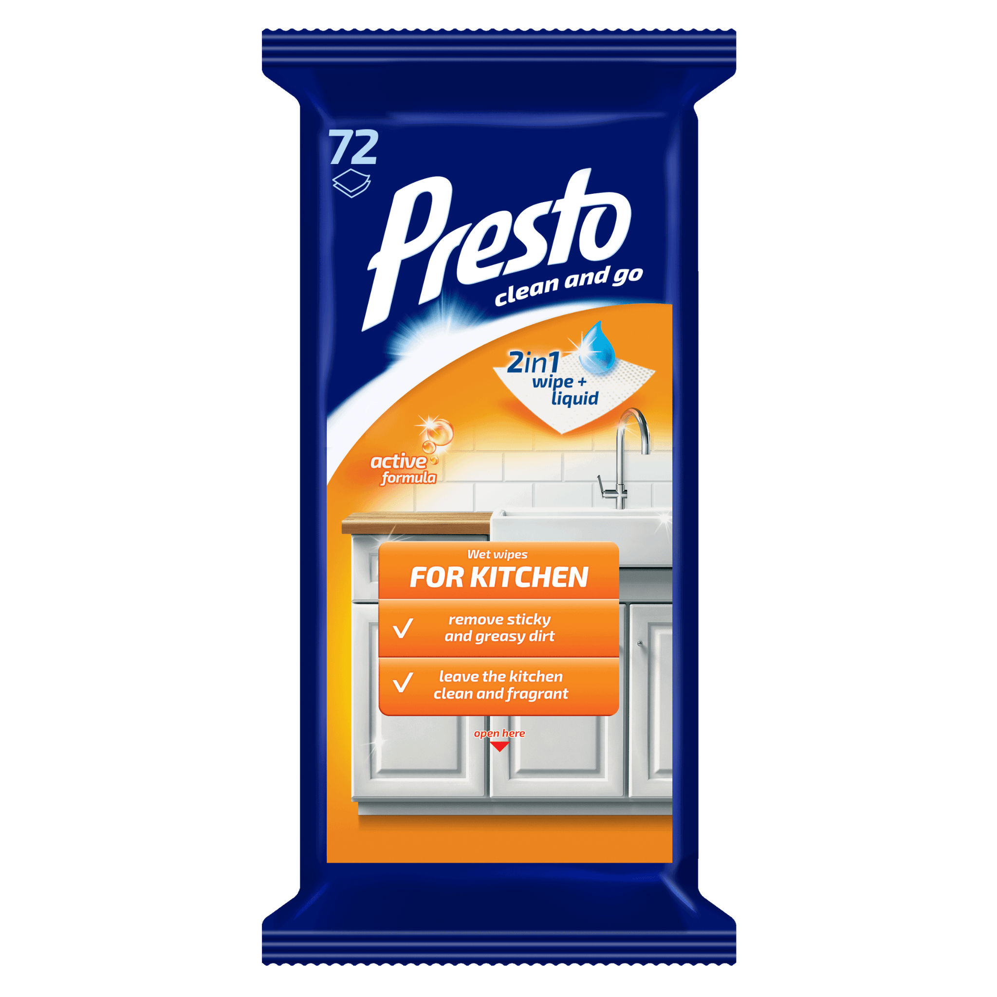Presto kuchynské utierky 72 ks