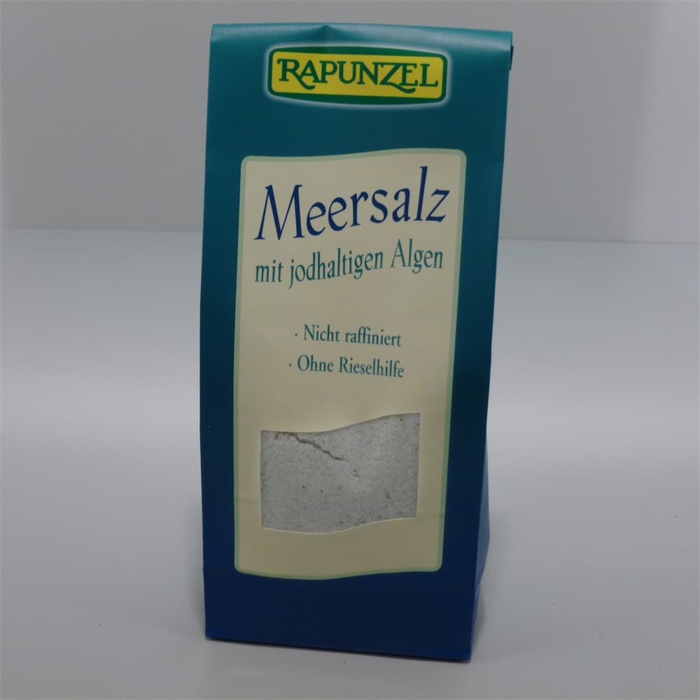 Rapunzel Jemná morská soľ s riasami bohatými na jód 500 g