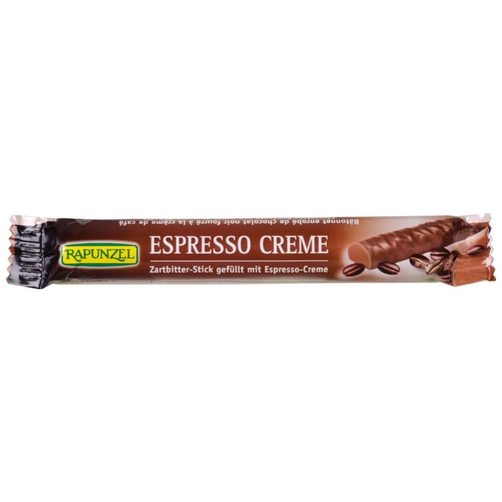 Rapunzel Bio Espresso Tyčinka s krémom 22 g - 88254