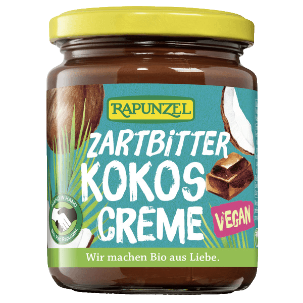 Rapunzel BIO horká čokoládovo-kokosová nátierka 250 g