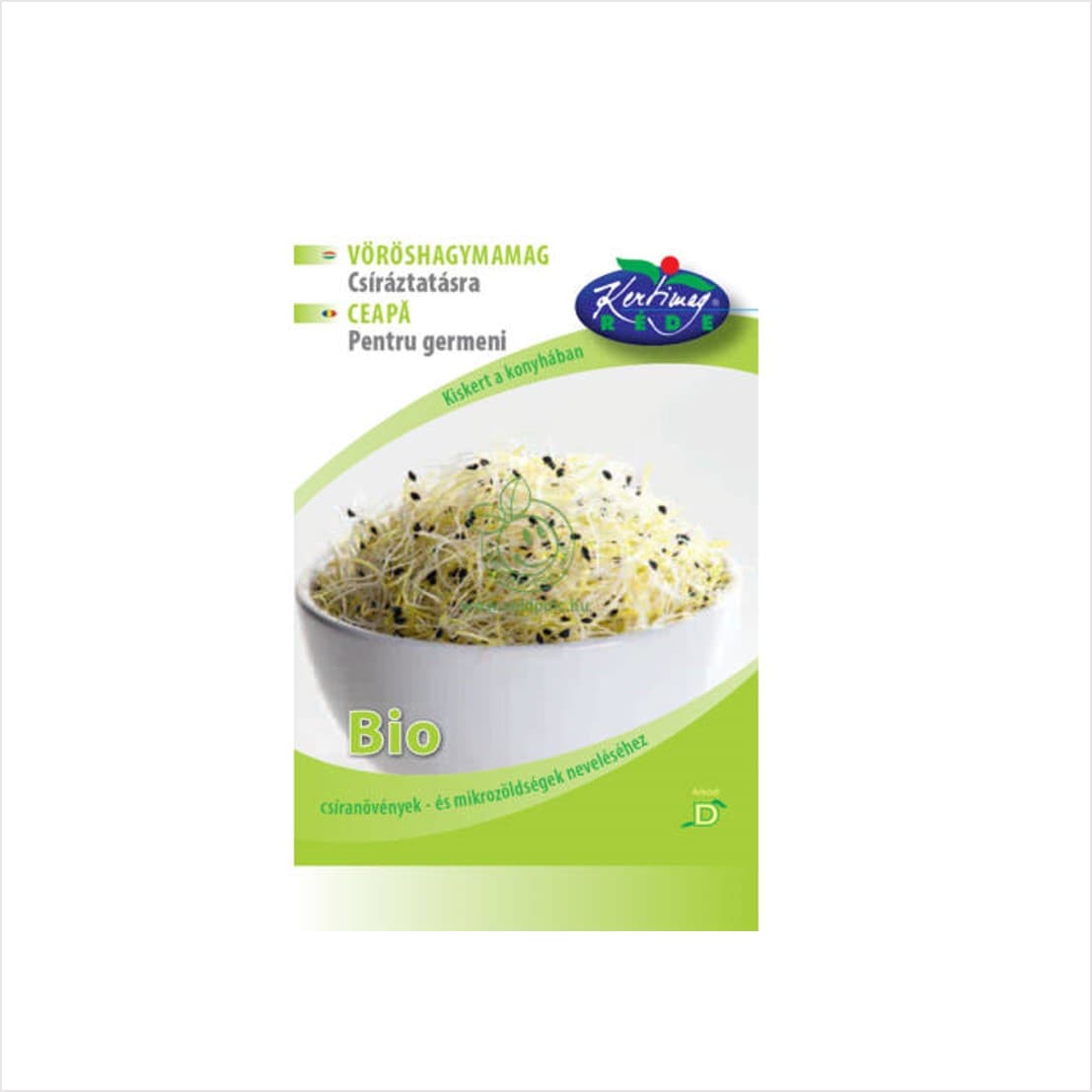 Réde Bio semienka červenej cibule na klíčenie 15 g - 51001