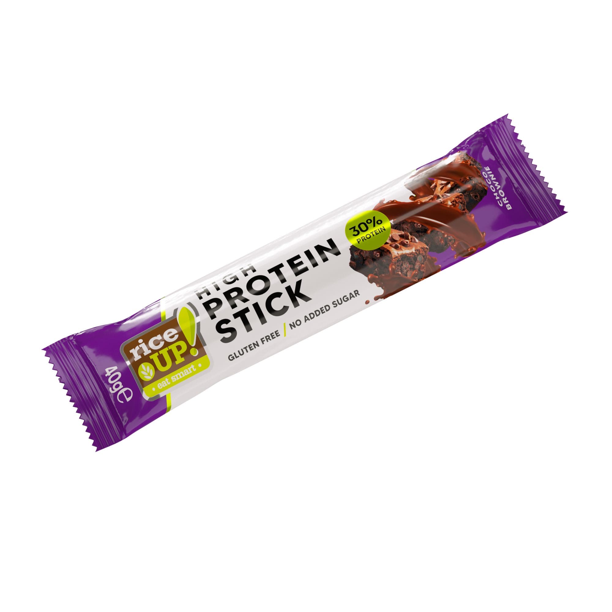 Rice Up proteínová tyčinka čokoládový brownie príchuť hcn 40 g