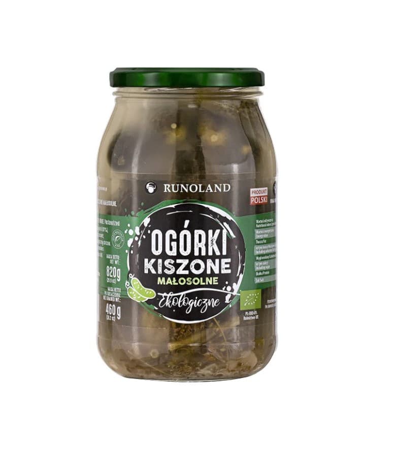 Runoland bio kyslé uhorky 820 g