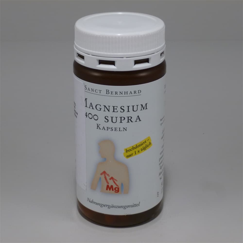 Sanct Bernhard Magnézium 400 mg Kapsuly 241.2 g - 30175