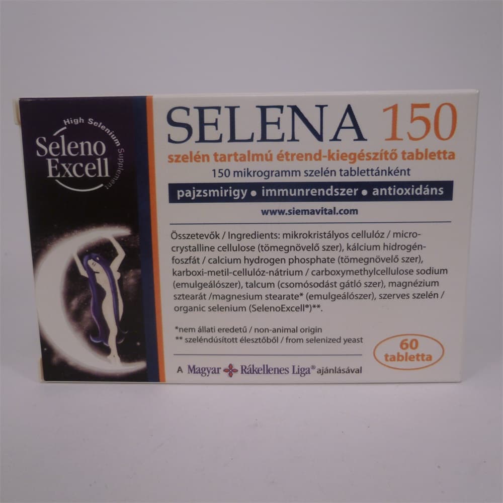 Selena 150 selen obsahujúce tablety 60 ks