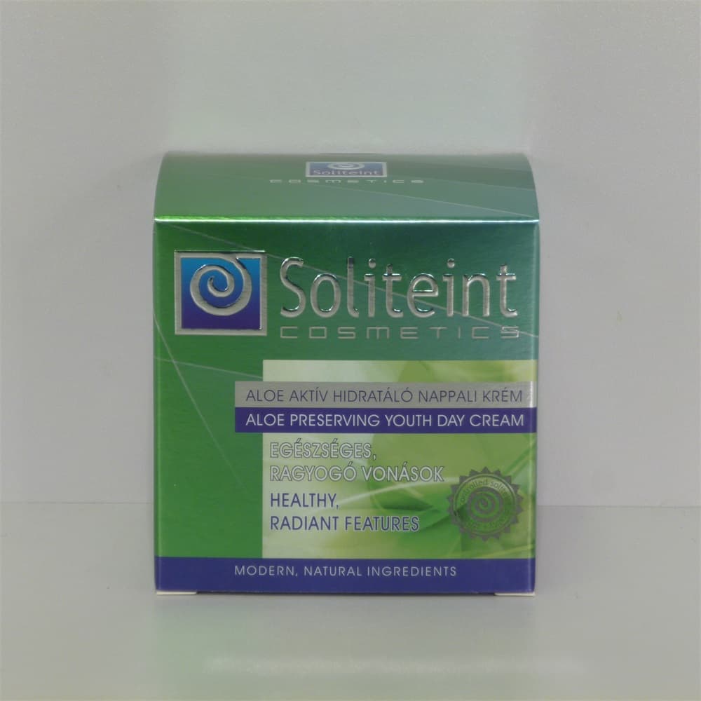 Soliteint aloe aktív hydratačný pleťový krém na deň 50 ml