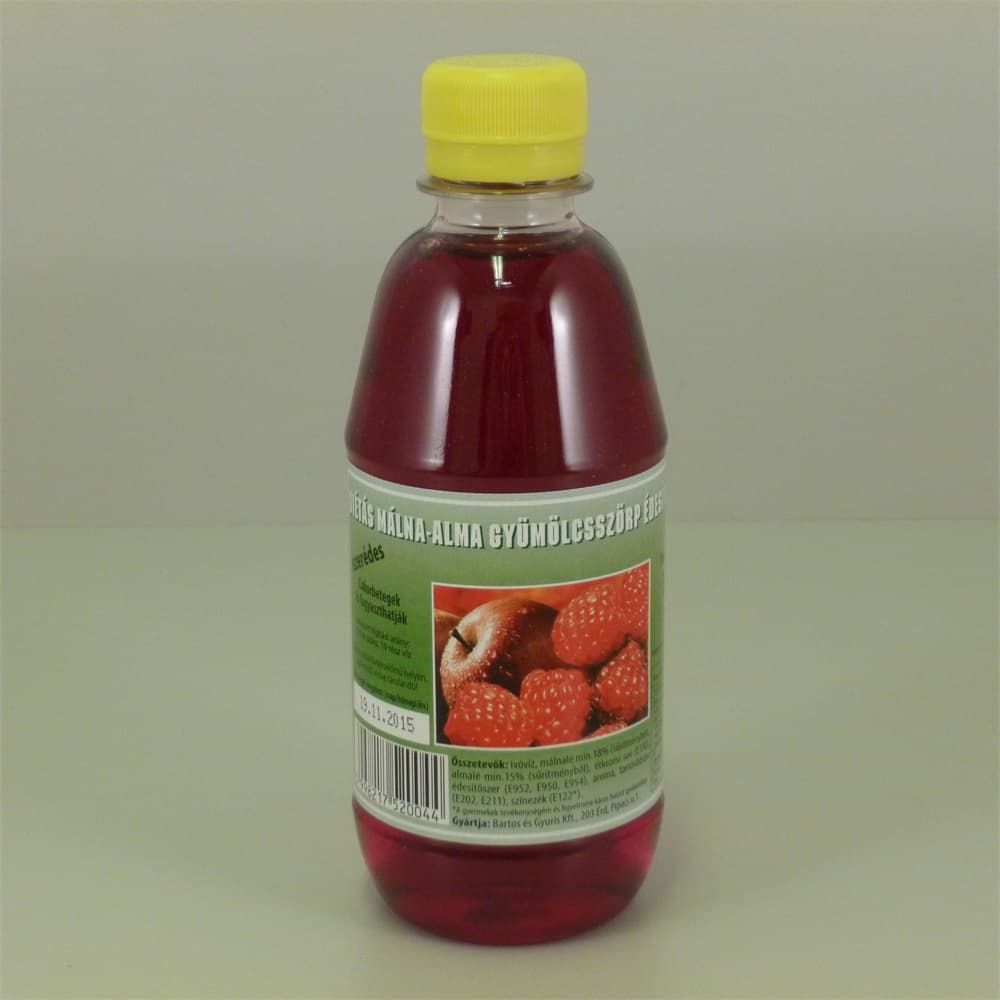 Ezerédes malina sirup bez cukru 330 ml