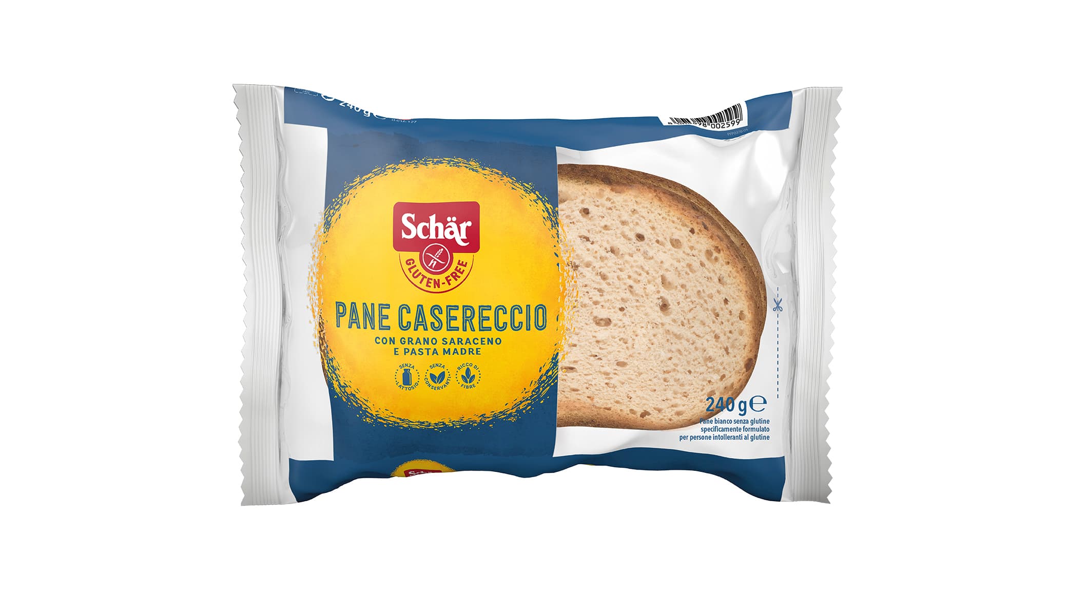 Schär bezlepkový krájaný chlieb Pane Casereccio 240 g - 36616