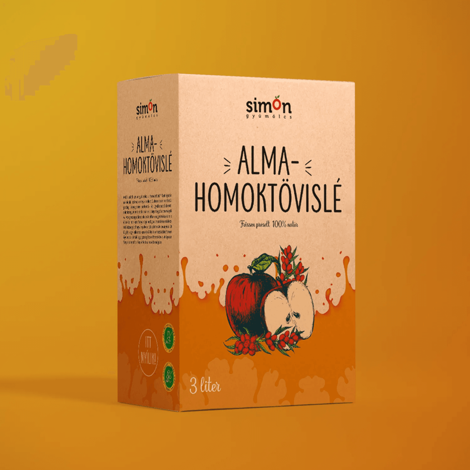 Simon ovocný jablkovo-rakytníkový nápoj 3000 ml