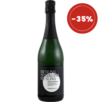 Soberciety Sparkling Riesling nealkoholické šumivé víno 750 ml