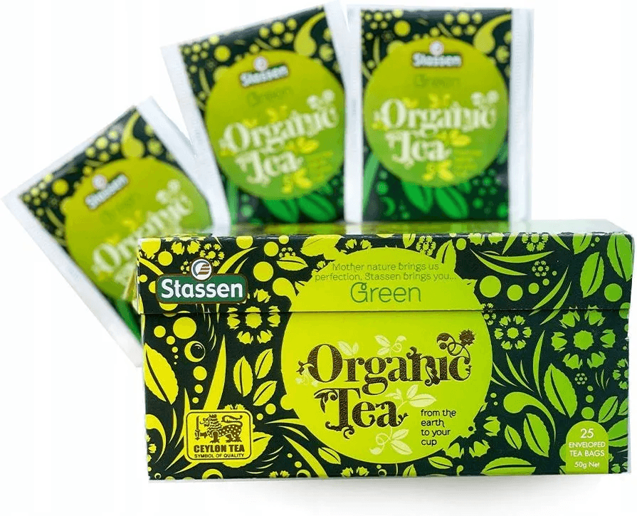 Stassen BIO zelený čaj 25x2g 50 g