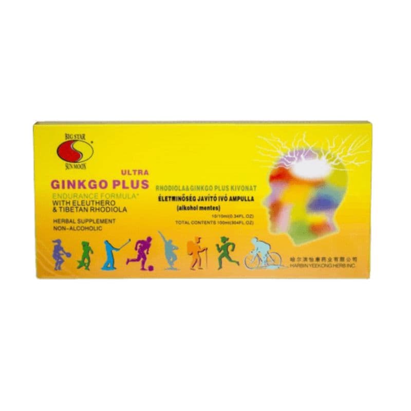 Sun Moon ginkgo a rhodiola ampulla 10x10ml 100 ml