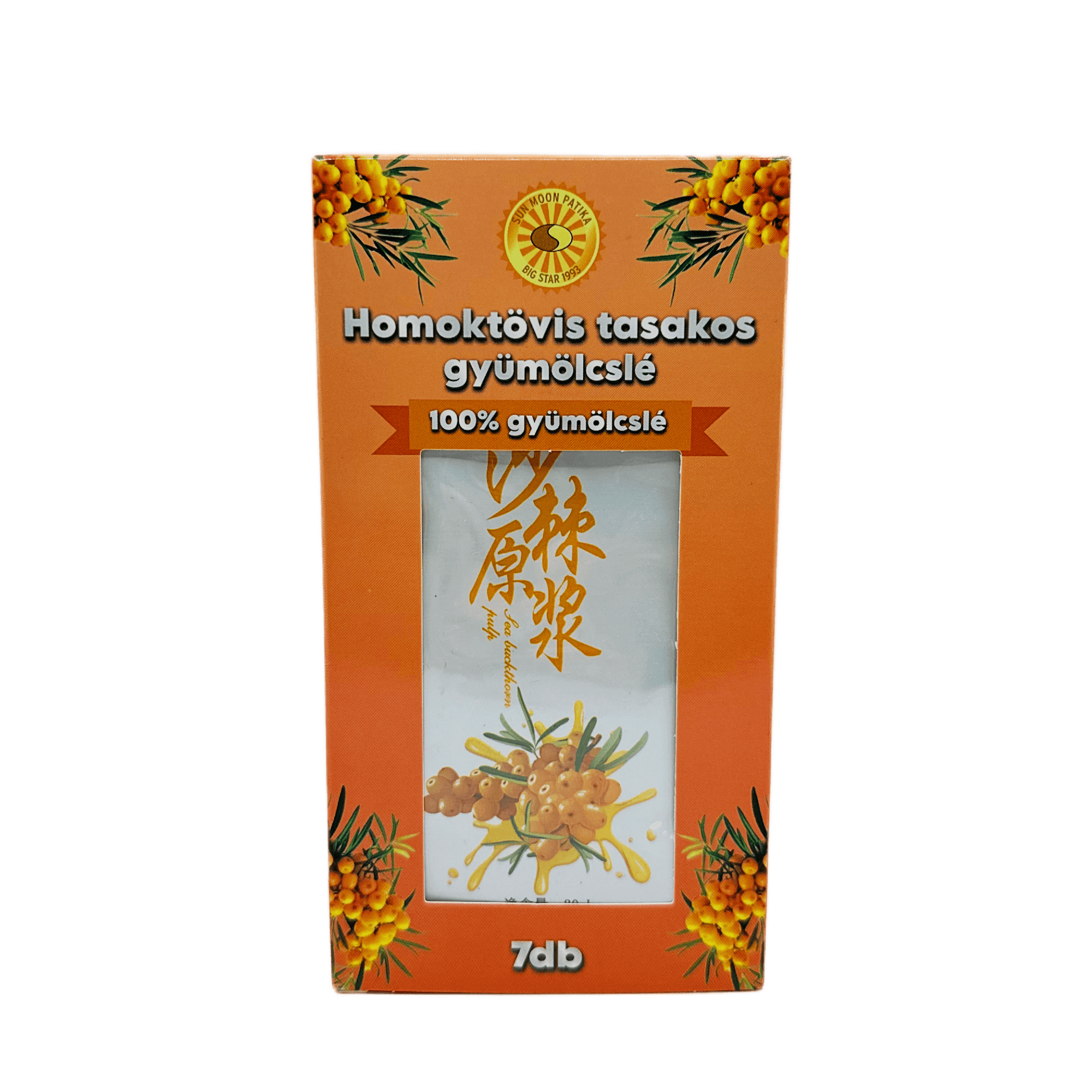 Sun Moon Rakytníkový nápoj 210 ml (7x30ml) - 97631
