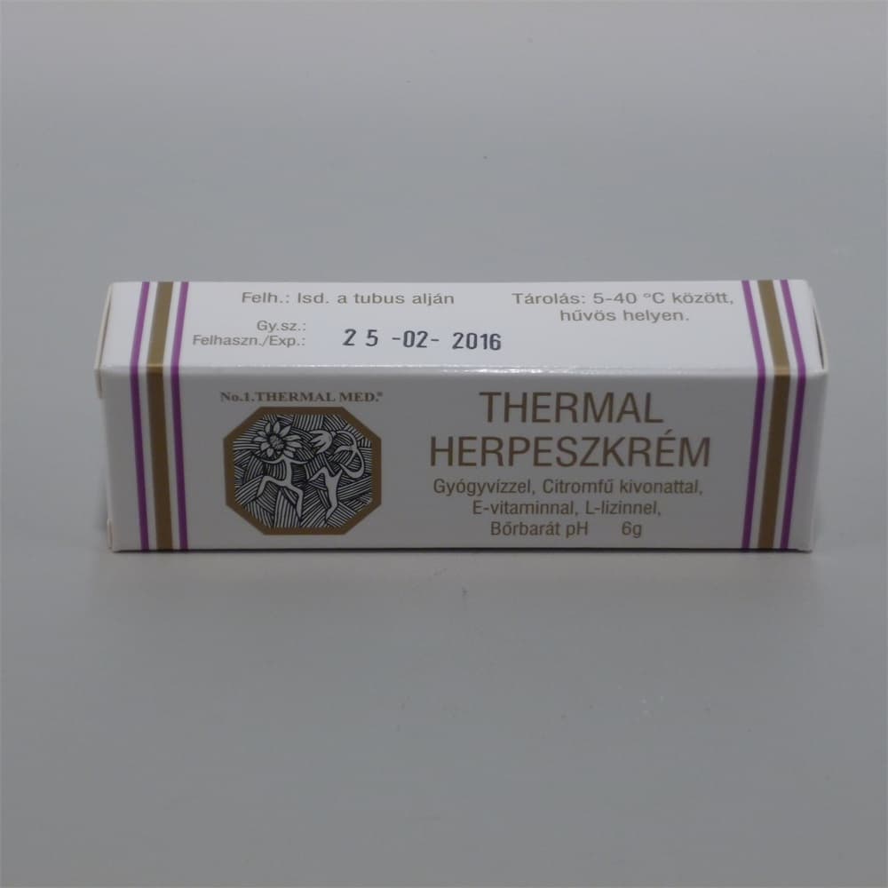 Tepelný herpes krém 6 g