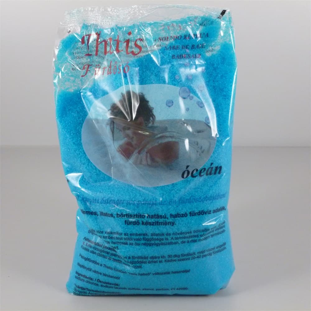 Thetis Relaxačná modrá kúpeľová soľ 1000 g - 11866