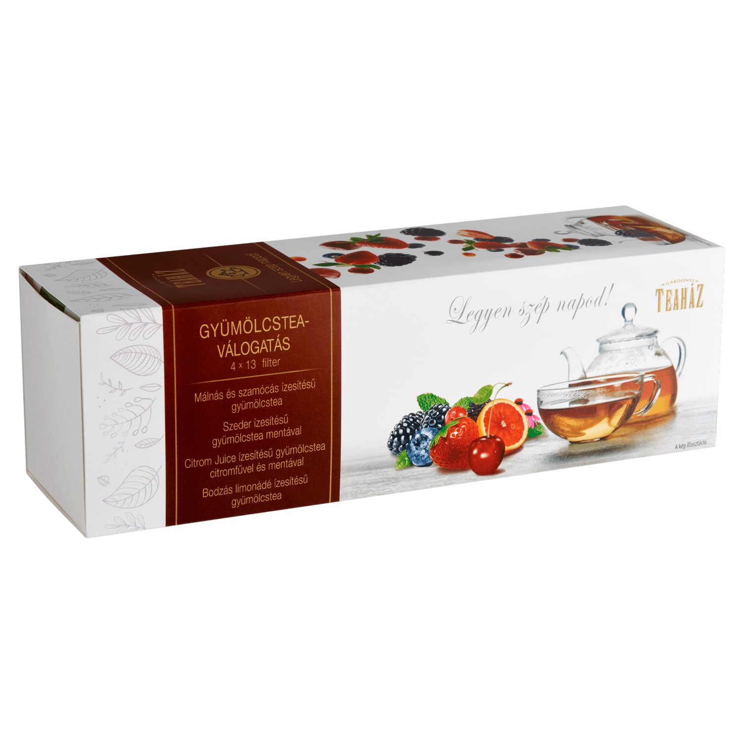 Teaház ovocné čaje s rôznymi príchuťami 104 g - 96526