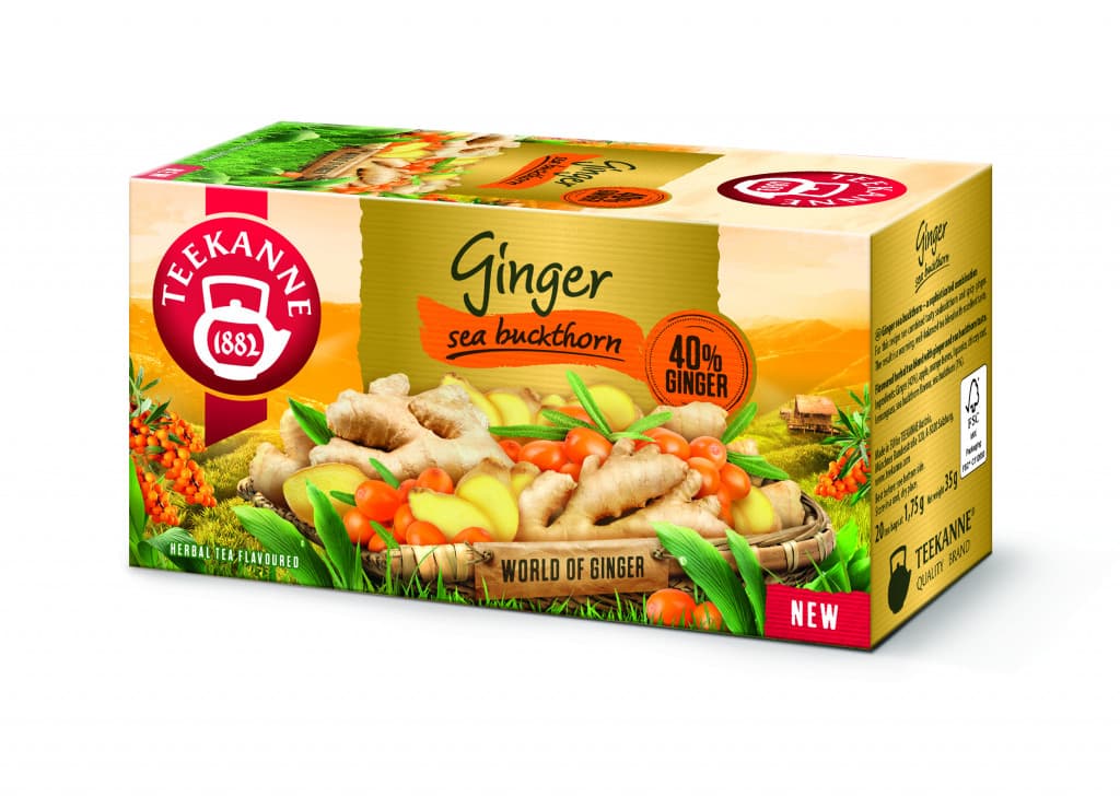 Teekanne zázvor s príchuťou rakytníka 35 g