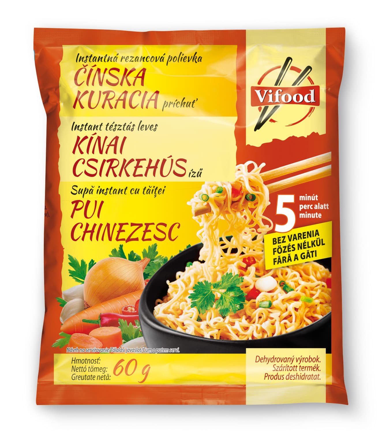 Vifood instantná kuracia polievka 60 g - 97619