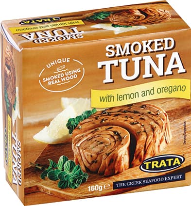 Trata údený tuniak s citrónom a oregánom 160 g