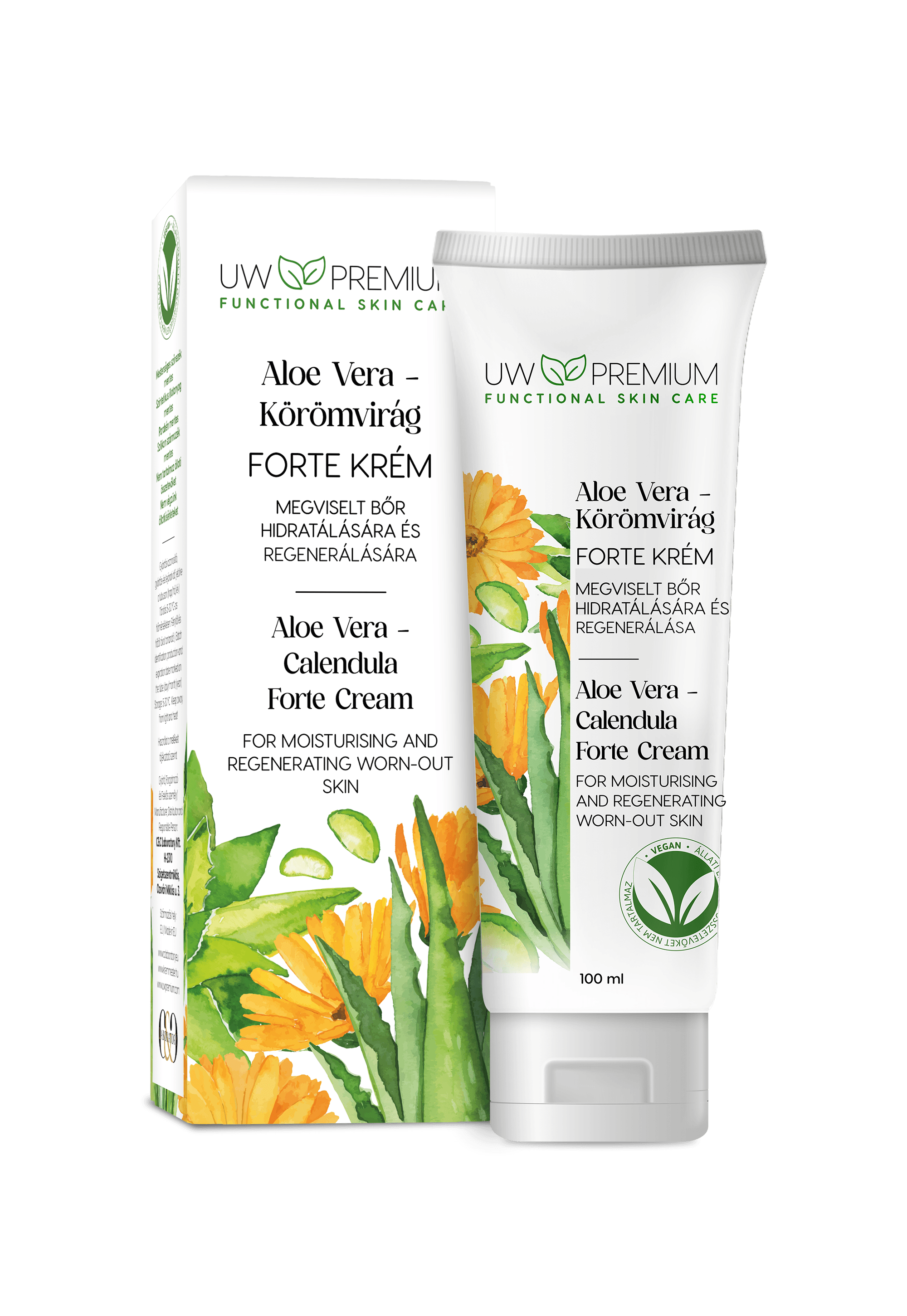 UW Premium Aloe Nechtíkový krém 100 ml - 92596