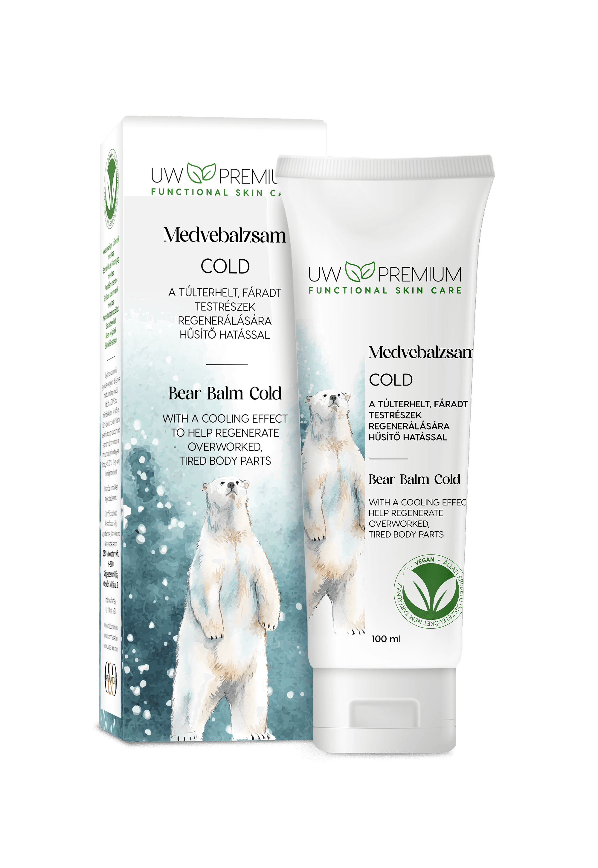 UW Premium chladivý medvedí balzam 100 ml - 92597