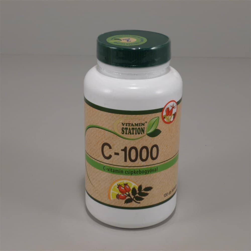 Vitamin Station C-vitamín s šípkou 120 ks