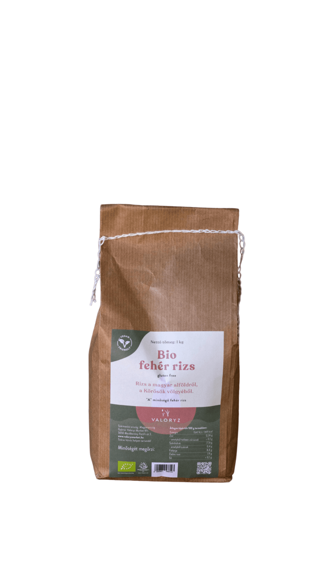 Valoryz bio kvalitná biela ryža 1000 g