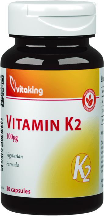 Vitaking K2 vitamín 100 mcg kapsuly 30 ks - 95600