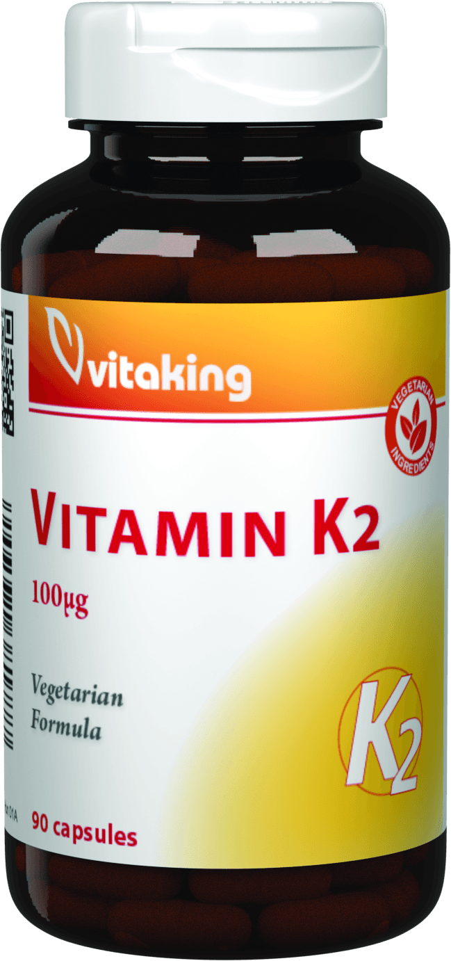 Vitaking Vitamín K2 100mcg, 90 kapsúl - 95601