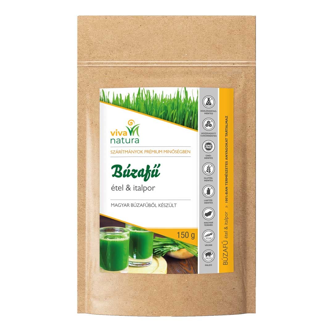Viva Natura prášok z mladej pšeničnej trávy 150 g