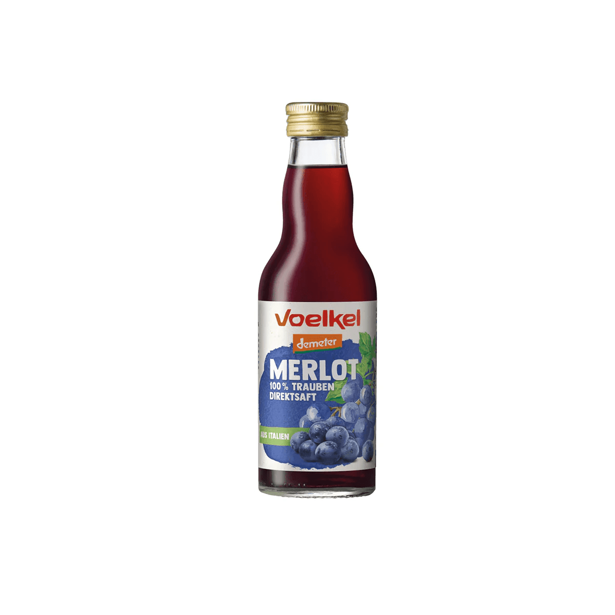 Voelkel demeter merlot hroznová šťava priamo lisovaná 200 ml
