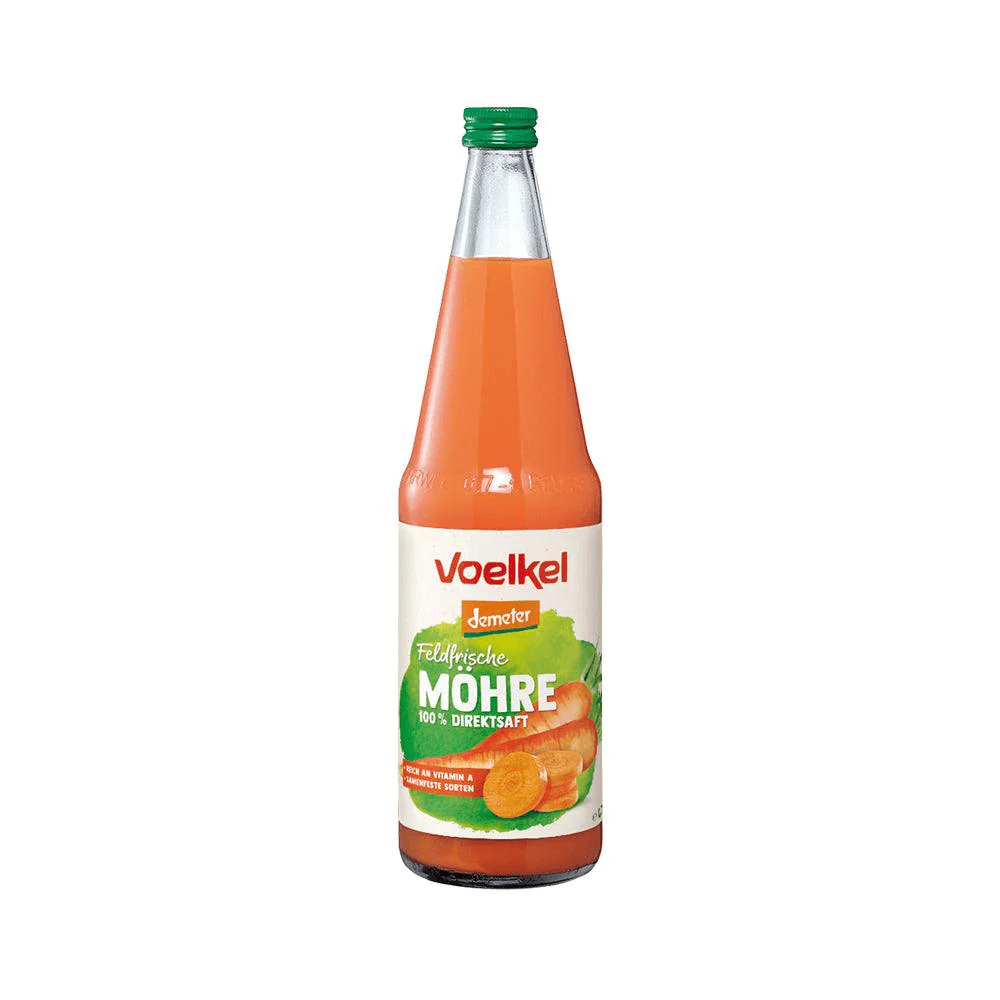 Voelkel demeter mrkvová šťava priamo lisovaná 700 ml