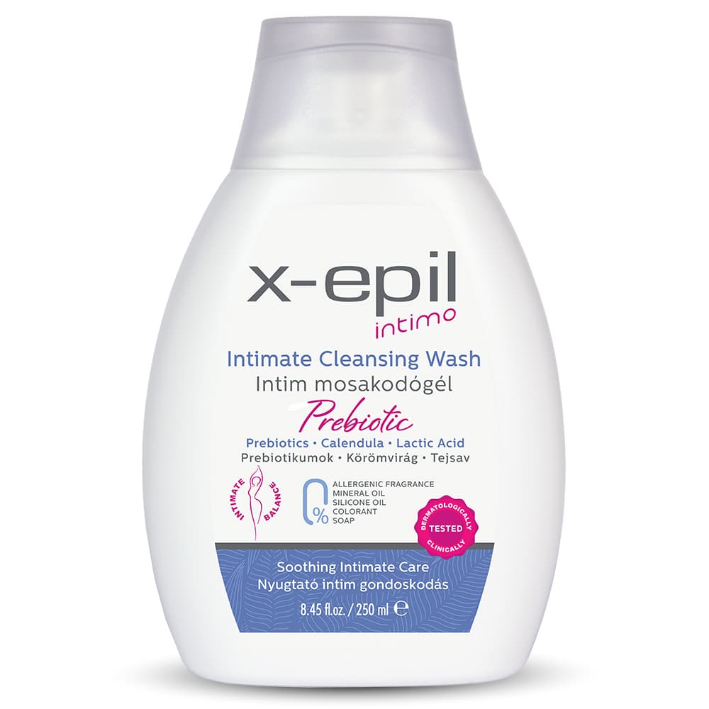 X-Epil intimo intimný umývací gél prebiotický 250 ml