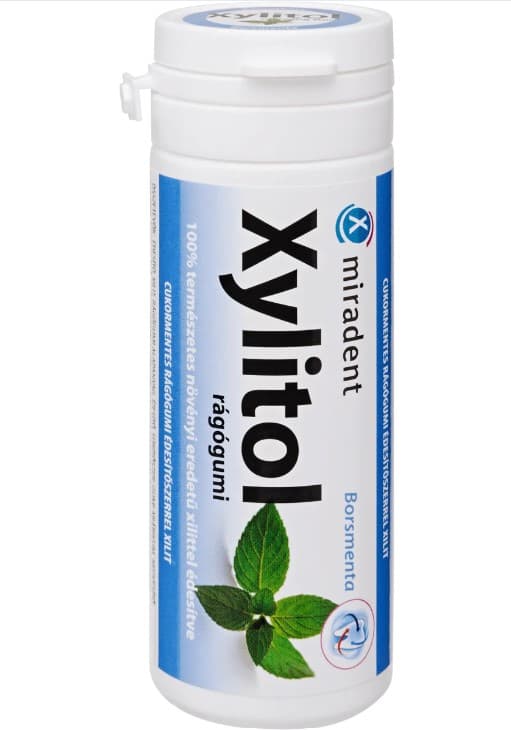 Miradent Mätové žuvačky na starostlivosť o zuby 30 g - 25100