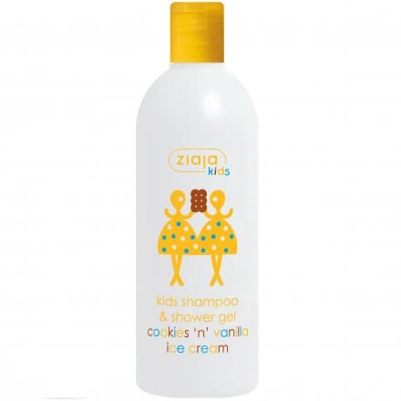 Ziaja Kids Šampón a sprchový gél 2v1 sušienky a vanilková zmrzlina 400 ml - 55608