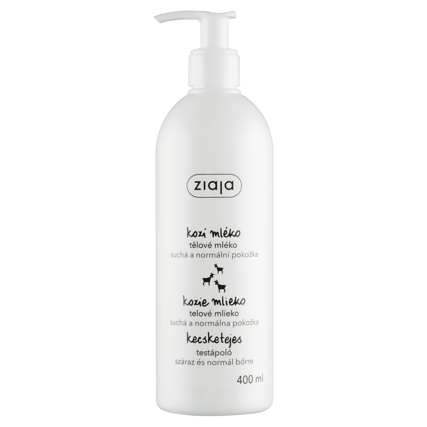 Ziaja Telové mlieko s kozím mliekom 400 ml - 53046