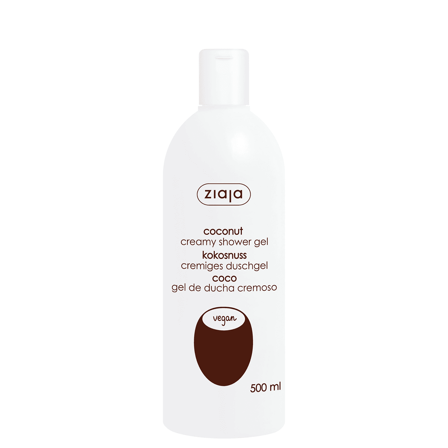 Ziaja Krémový sprchový gél s kokosovým olejom 500 ml - 82524
