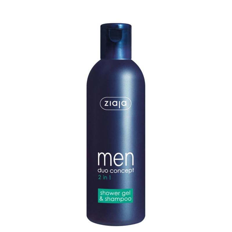 Ziaja Men revitalizujúci sprchový gél a šampón 300 ml - 59550